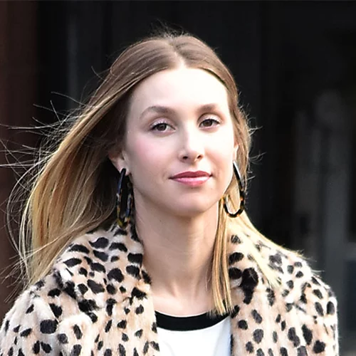 Φόρα το λεοπάρ πανωφόρι σαν τη Whitney Port