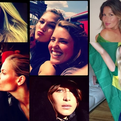 Οι πρώτες Instagram selfies των διασημότερων μοντέλων
