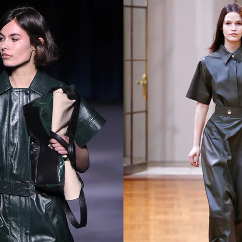 Δερμάτινο φόρεμα | Πώς φοριέται το Χειμώνα 2019;