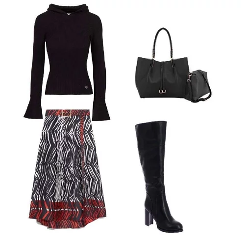 Πώς θα φορέσεις τη midi φούστα το χειμώνα