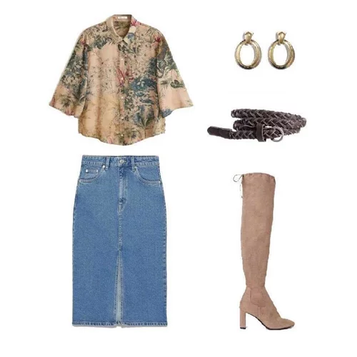 Πώς να φορέσω τη τζιν φούστα; Ένας τέλειος συνδυασμός για τις ηλιόλουστες μέρες