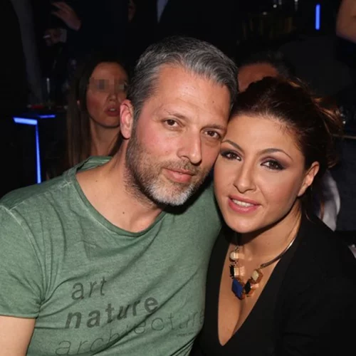 Έλενα Παπαρίζου & Ανδρέας Καψάλης | Σπάνια βραδινή έξοδος για το αγαπημένο ζευγάρι