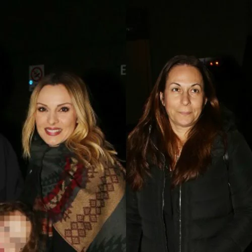 Πέγκυ Ζήνα - Γιάννης Πλούταρχος | Με τις οικογένειές τους στην τελευταία παράσταση "Μαριχουάνα Stop"