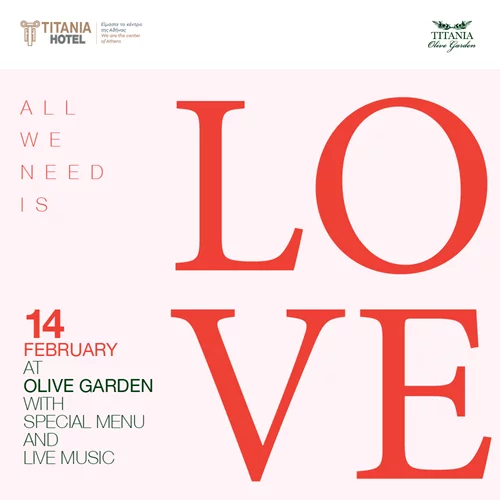 Το υπέροχο valentine menu στο Olive Garden του ξενοδοχείου Τιτάνια