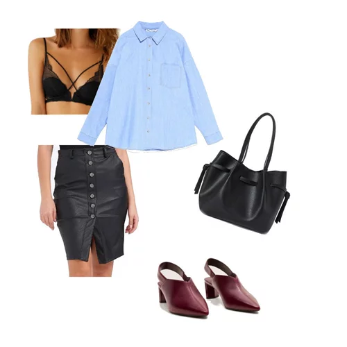 Πώς να συνδυάσεις το ανδρικό πουκάμισο με φούστα;