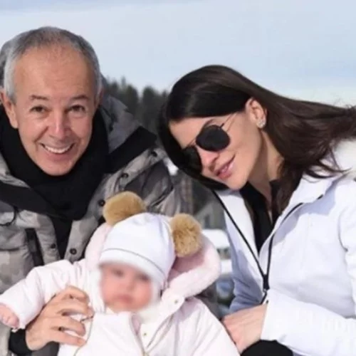 Γιάννης Κούστας - Δήμητρα Μέρμηγκα | Το love story του 65χρονου εφοπλιστή με την 29χρονη, ο γάμος και η βάφτιση της κόρης τους