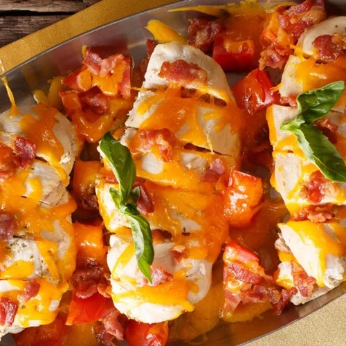 Συνταγή για κοτόπουλο γεμιστό με κασέρι και ντομάτες για να δοκιμάσεις σήμερα κιόλας