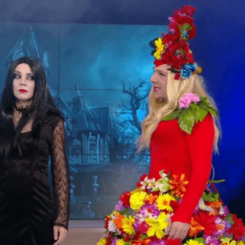 Νίκος Μουτσινάς | Η επική μεταμφίεση στην εκπομπή της Τσικνοπέμπτης