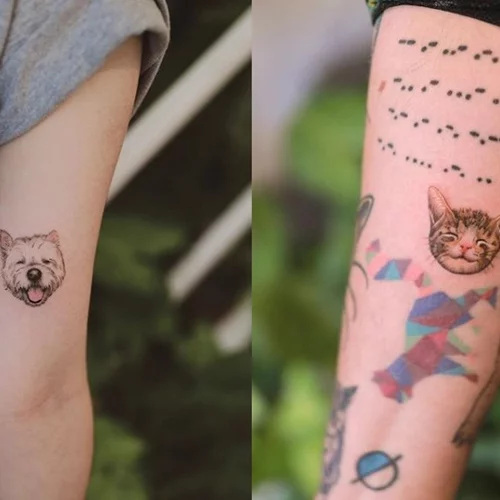 Τα πιο χαριτωμένα τατουάζ με το αγαπημένο σου κατοικίδιο