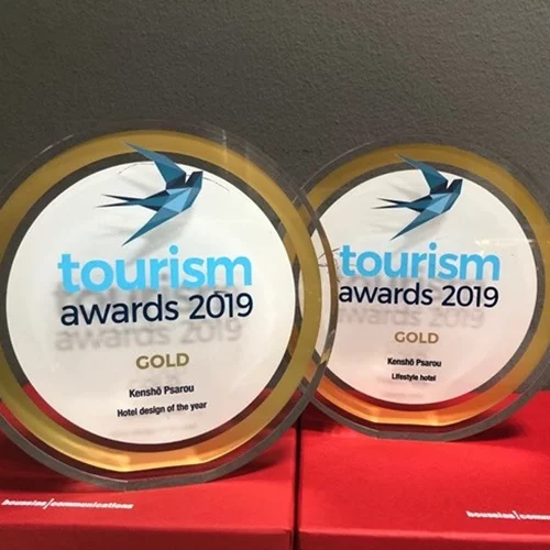 Kensho Psarou | Κατέκτησε δύο «Χρυσά Βραβεία» στα Tourism Awards
