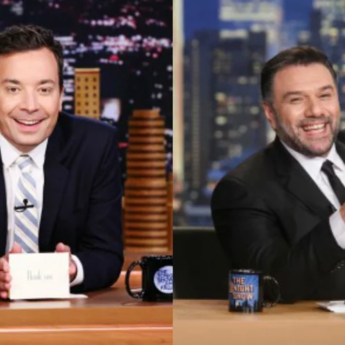 The Tonight Show | Ο Jimmy Fallon (official) έστειλε "μήνυμα" στον Γρηγόρη Αρναούτογλου