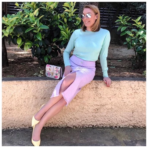 Τατιάνα Στεφανίδου | Το παντελόνι της που θα σε κάνει να δείχνες πιο ψηλή και αδύνατη!