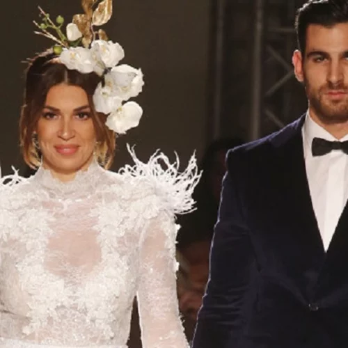 Η Ελένη Χατζίδου διαλέγει νυφικό | Δες το σχέδιο υπερπαραγωγή με την τεράστια ουρά