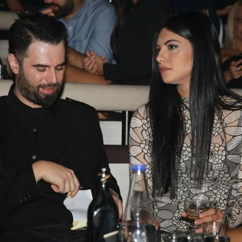 Γιώργος Παπαδόπουλος - Γαλάτεια Βασιλειάδη | Φωτογραφίες από τη βάφτιση του γιου τους