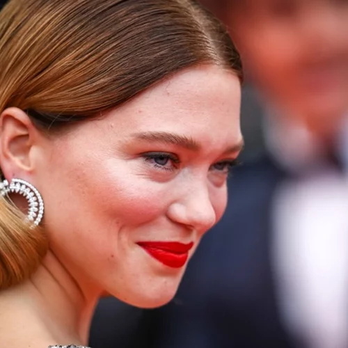 Η μοναδική εμφάνιση της Lea Seydoux στο κόκκινο χαλί των Καννών