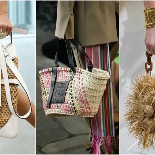 Raffia: Το υλικό που φέρνει το καλοκαίρι στο στυλ σου