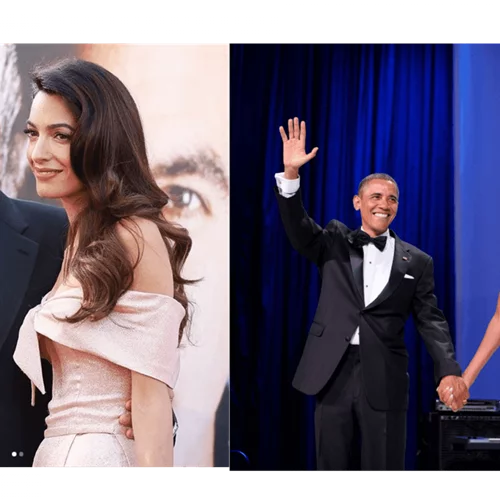 Όταν οι Obamas συνάντησαν τους Clooneys στην Ιταλία