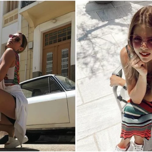 Τζένη Μπαλατσινού - Βασίλης Κικίλιας | Δες τι φόρεσαν οι λαμπεροί καλεσμένοι του γάμου τους