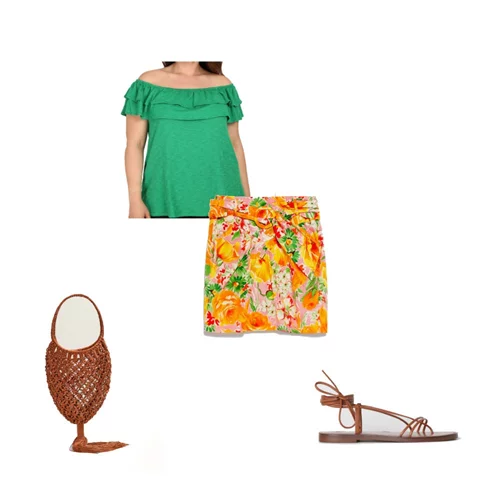 Πώς να φορέσω την εμπριμέ φούστα;