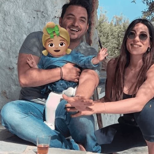 Φλορίντα Πετρουτσέλι - Άρης Γούτος | Βάφτισαν την ενός έτους κόρη τους (pic)