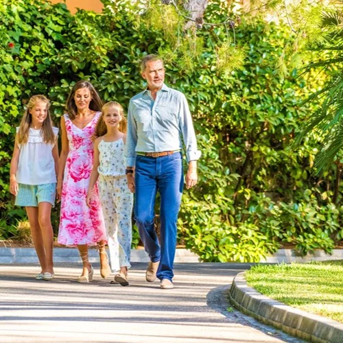 Η βασιλική οικογένεια της Ισπανίας κάνει διακοπές στη Μαγιόρκα