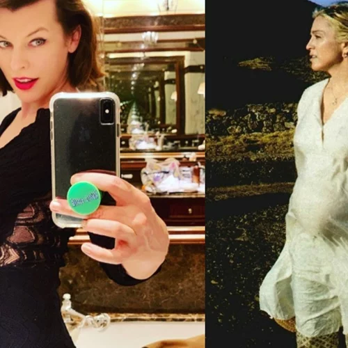 Βaby boom | Η Milla Jovovich και άλλες διάσημες που έγιναν μητέρες μετά τα 40