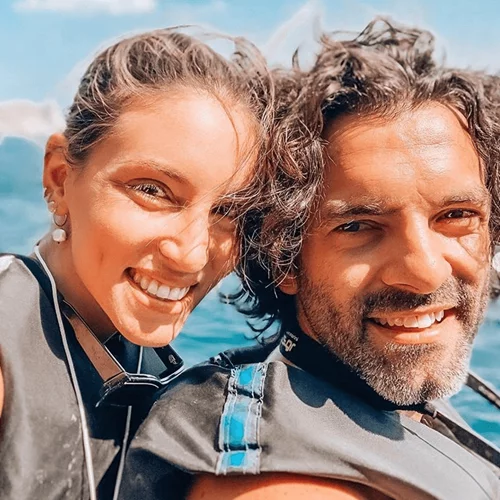 Αθηνά Οικονομάκου | Με τον έρωτα της ζωής της για Jet Ski