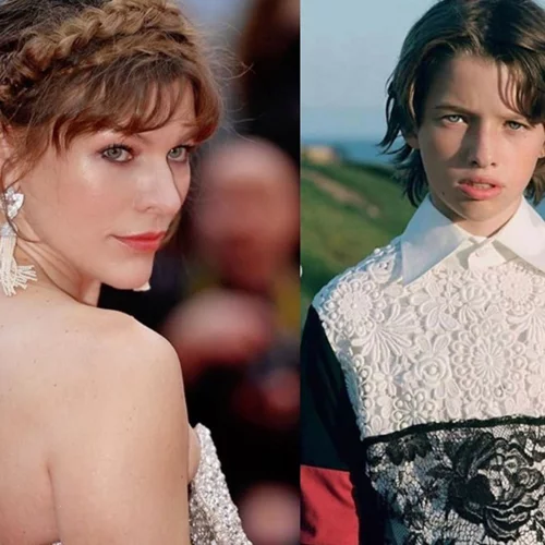 Η κόρη της Milla Jovovich έκανε το ντεμπούτο της ως μοντέλο και είναι μόλις 11 χρονών