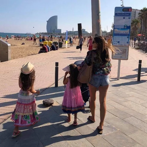 Σταματίνα Τσιμτσιλή | Οι πιο τρυφερές φωτογραφίες με τα παιδιά της