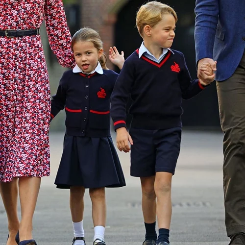 Πριγκίπισσα Charlotte - πρίγκιπας George | Με αυτή την φωτογραφία γιόρτασαν την πρώτη ημέρα στο σχολείο