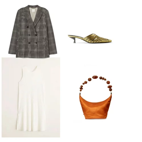 Πώς να φορέσω το λευκό φόρεμα το φθινόπωρο ;