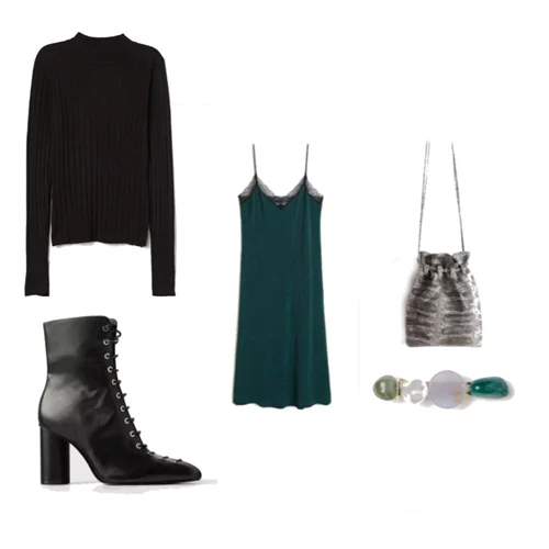 Πώς να φορέσω το lingerie φόρεμα το φθινόπωρο