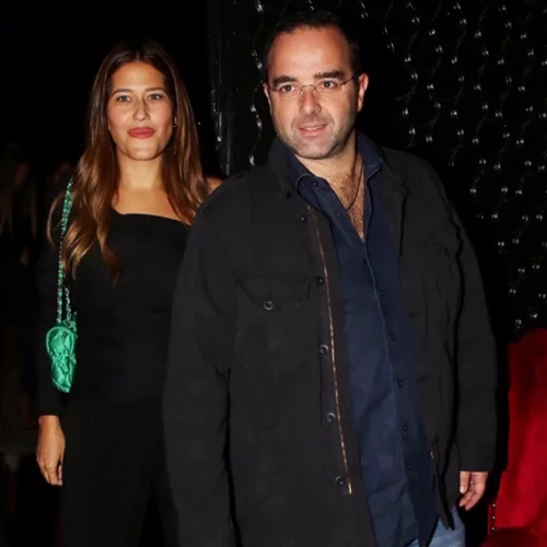 Θοδωρής Κυριακού | Η σπάνια δημόσια εμφάνιση με την κούκλα σύζυγό του (pic)