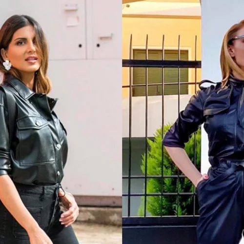 Τατιάνα Στεφανίδου - Σταματίνα Τσιμτσιλή | Ποια φόρεσε το leather καλύτερα;