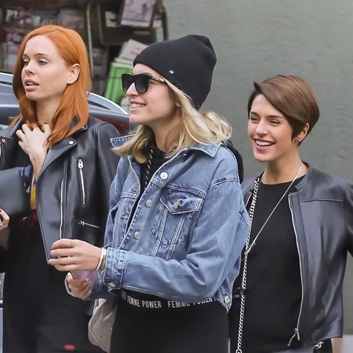 Κάτια Ταραμπάνκο- Άννα Χατζή- Ασημίνα Χαρίτου | Οι FF ντύθηκαν ασορτί και βγήκαν στο Κολωνάκι