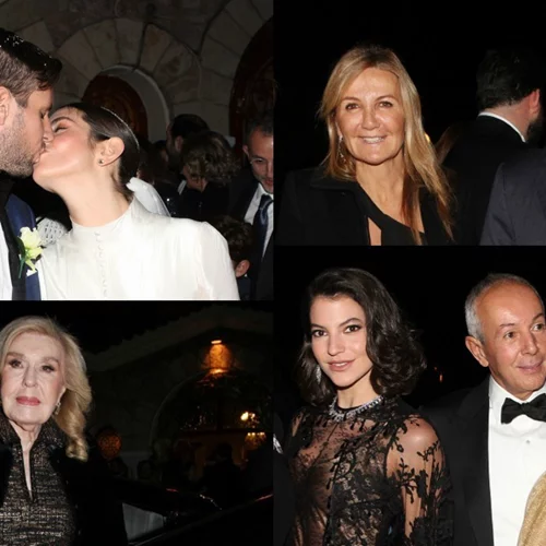 Το άλμπουμ του γάμου της Αναστασίας Καίσαρη | Τα τρυφερά πλάνα με τον σύζυγό της, οι εκλεκτοί καλεσμένοι και ο πρωθυπουργός