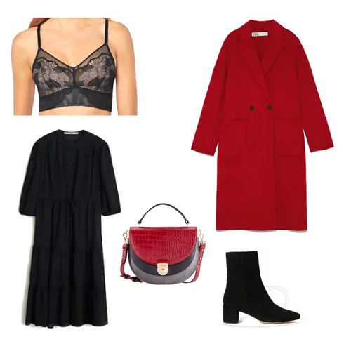 Πώς να φορέσω το κόκκινο παλτό