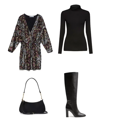 Πώς να φορέσω το φόρεμα με παγιέτες