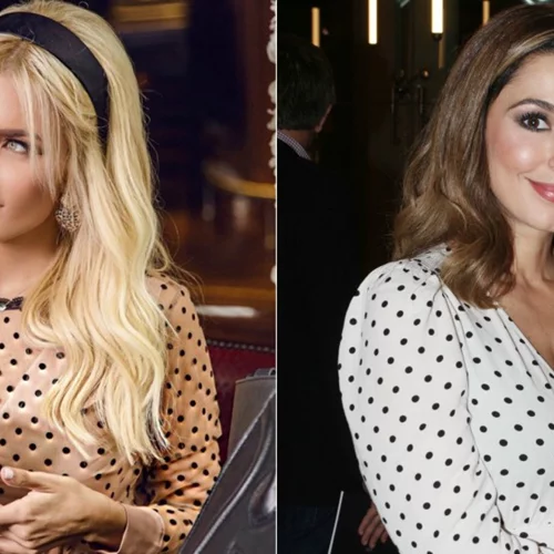 Καινούργιου - Παπουτσάκη | Ποια Κατερίνα φόρεσε καλύτερα το floral φόρεμα;