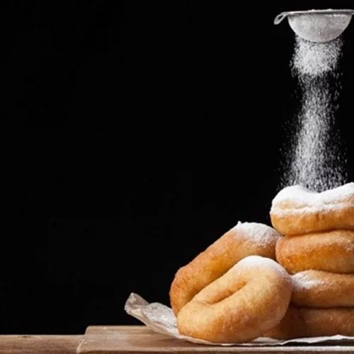 Υγιεινά donuts με μπανάνα χωρίς ζάχαρη