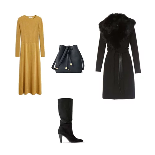 Πώς να φορέσω το μάξι φόρεμα το χειμώνα