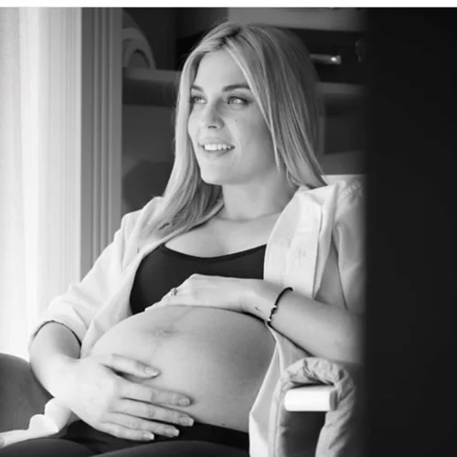 Μαντώ Γαστεράτου | Οι νέες φωτογραφίες από το μαιευτήριο