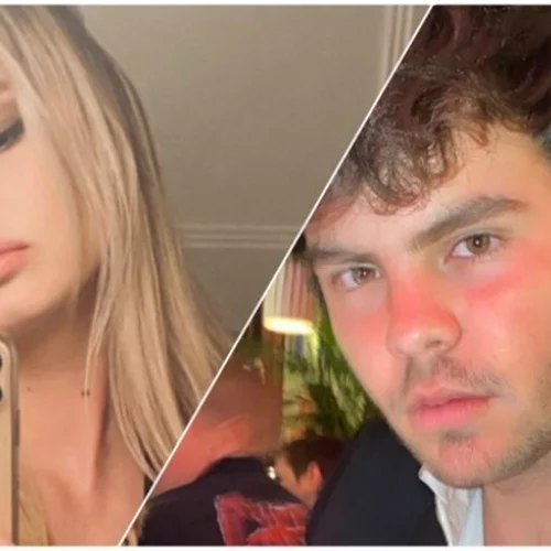 Αμαλία Κωστοπούλου και Άγγελος Λάτσιος | Υποδέχθηκαν μαζί το 2020 - Οι εντυπωσιακές φωτογραφίες