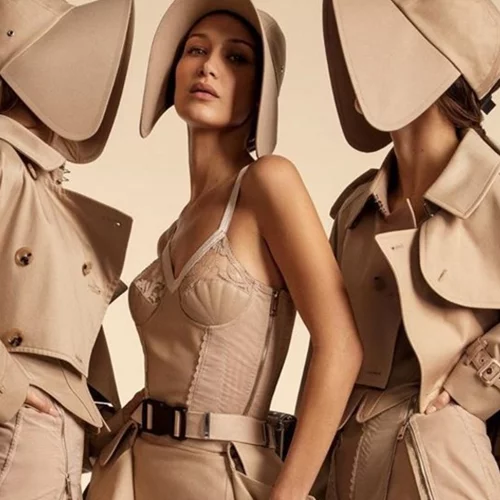 Η Kendall Jenner και οι αδελφές Hadid στη νέα καμπάνια του οίκου Burberry