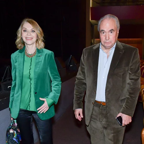 Έλλη Στάη | Η θεατρική έξοδος με τον σύντροφό της, Νίκο Μουνδρέα