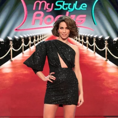 My Style Rocks Gala | H Κατερίνα Στικούδη έκανε μια λαμπερή εμφάνιση ποντάροντας στο LBD