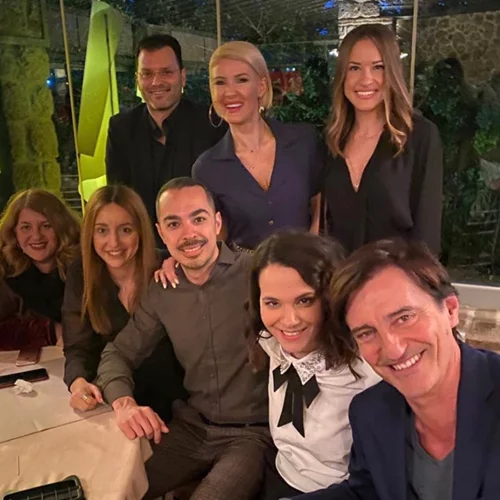 Κοπή πίτας Alpha | Έλαμψε δια της απουσίας της η Ελένη Μενεγάκη (pics)