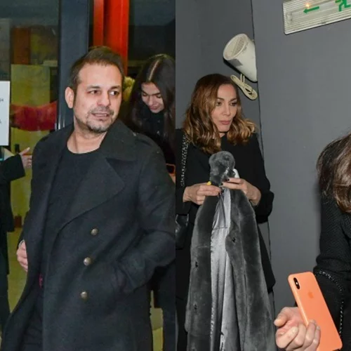 Δέσποινα Βανδή - Μελίνα και Ντέμης Νικολαΐδης | Οικογενειακή έξοδος με matchy-matchy ντυσίματα