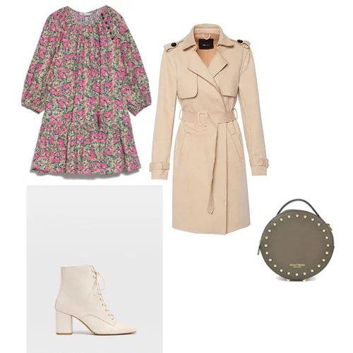 Πώς να συνδυάσω το φλοράλ φόρεμα