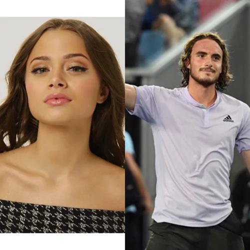 Στεφανία Λυμπερακάκη - Στέφανος Τσιτσιπάς | Η κοινή φωτογραφία στο Instagram